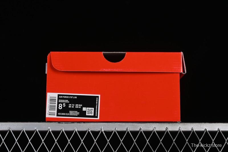 Supreme x Nike Air Force 1 '07 Low Beige Grey Casual Skate Shoes - HD1968-018