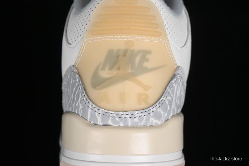 Nike Air Jordan 3 Retro Craft Ivory Sneakers - FJ9479-100