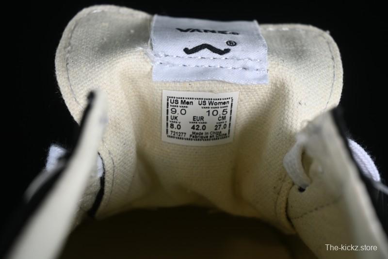 Vans Premium Sport 73 Classic Black & White Suede Low-Top Skate Shoes - VN000CR1BA2