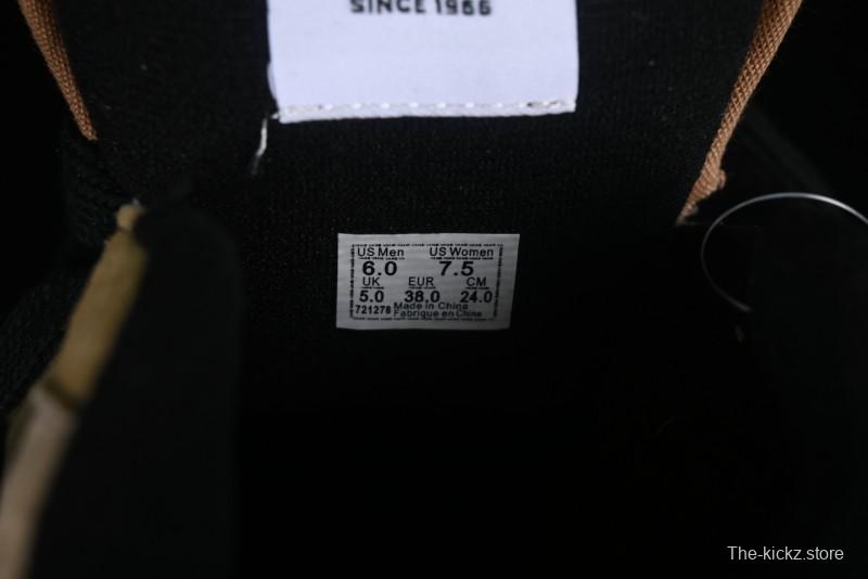 Vans Classics Knu Skool Retro Chunky Tongue Skate Shoes in Black/Brown - VN000CP6BXC