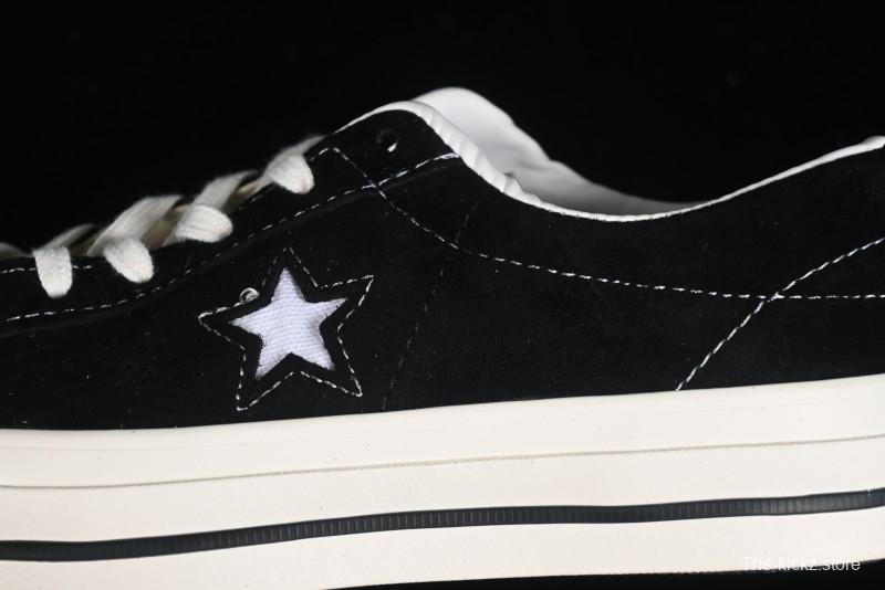 Converse One Star J Vtg Suede Low-Top Casual Sneakers in Black/Grey - M.C3