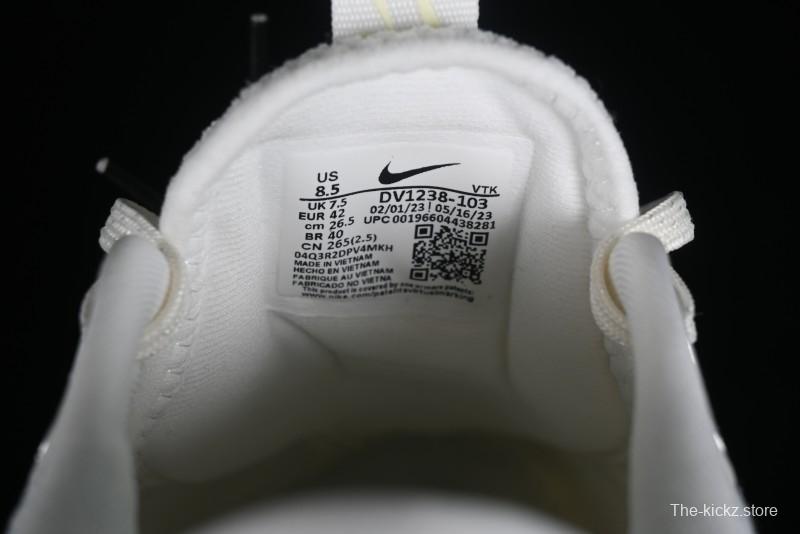 Nike Summer Breathable Cushioned Wave Running Shoes with ComfortGroove Technology - DV1238-103