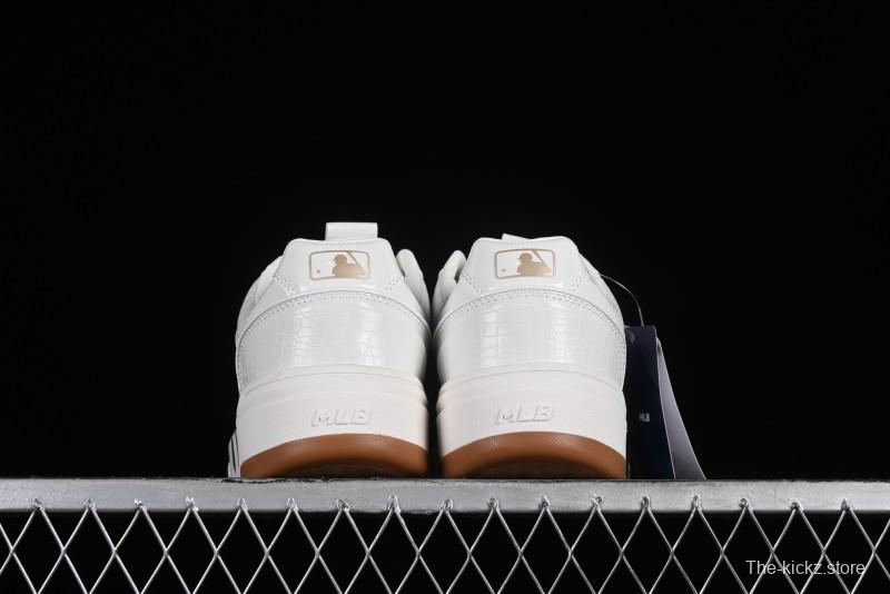 MLB Chunky Liner Metal Senior Series Lightweight Platform Casual Sneakers with 6cm Height Increase - 3ASXCLX4N50WHS