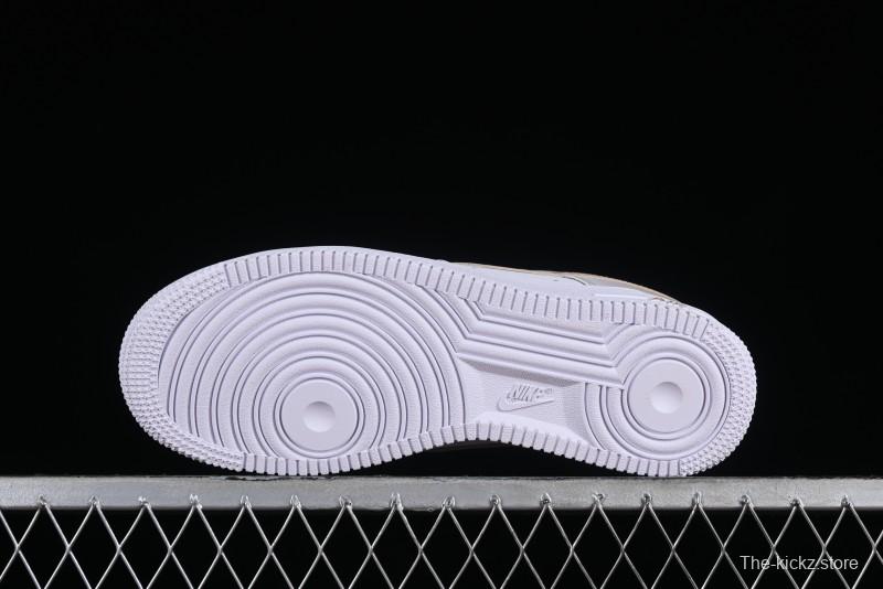 Nike Air Force 1 '07 Low Custom Official Hot-Sale Anime Theme Gradient Yellow Swoosh Casual Sneakers - FN0366-104