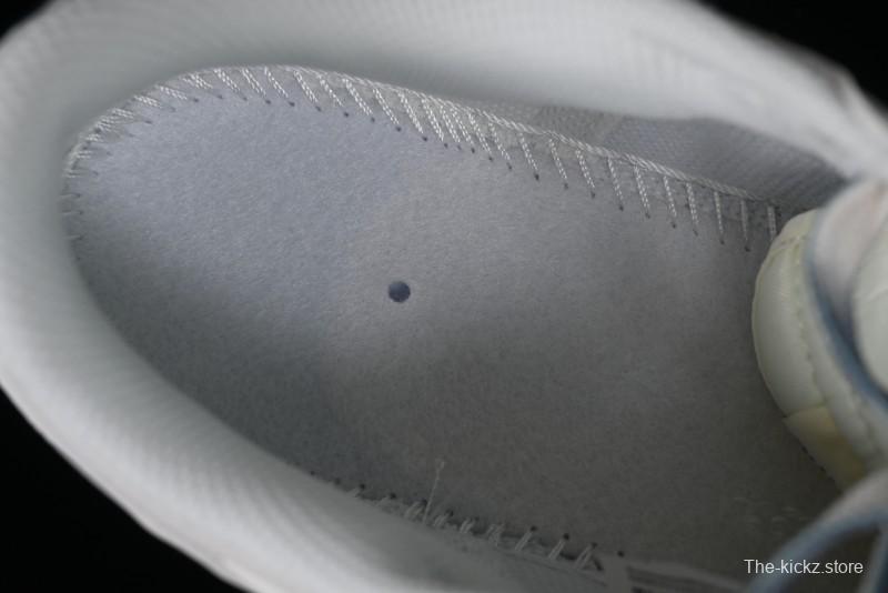 Supreme x Nike SB Dunk Low Anniversary Edition White Grey Customized Low-Top Casual Skate Shoes - BB8657-105