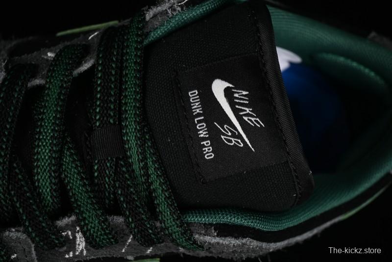 Nike There Skateboards x Nike SB Dunk Low Graffiti Art Style Collaboration SB Low Top Casual Skate Shoes - HF7743-001