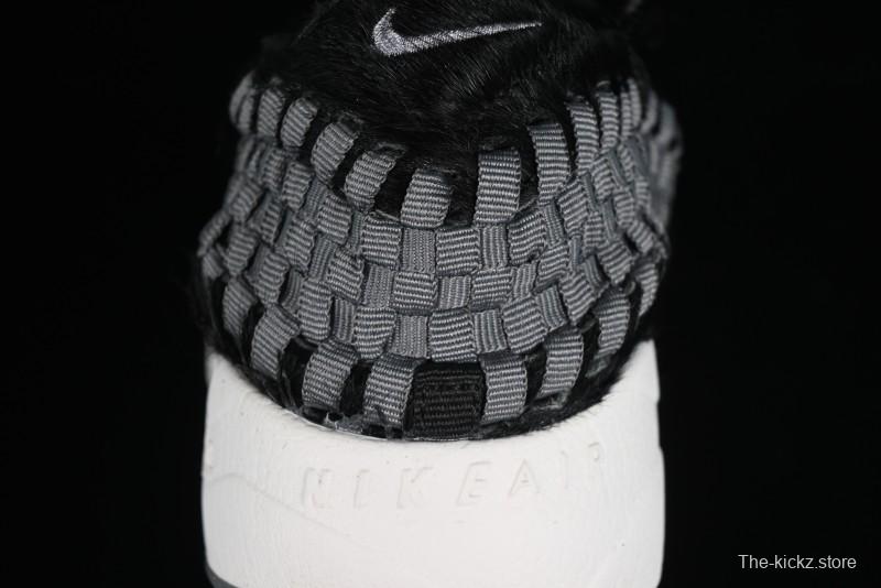 Nike Air Footscape Woven Asymmetrical Weave Slip-Resistant Low-Top Lifestyle Sneakers - FB1959-001