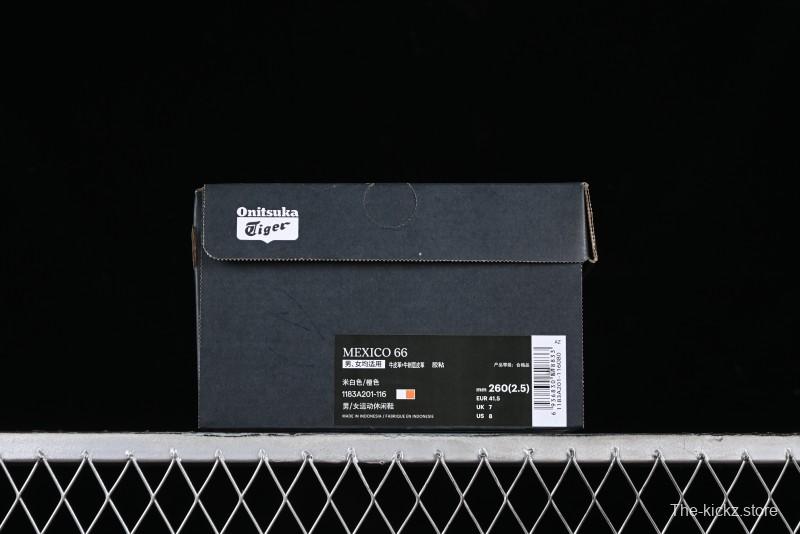 Onitsuka Tiger Mexico 66 Low-Top Leather Running Shoes - 1183A201-116