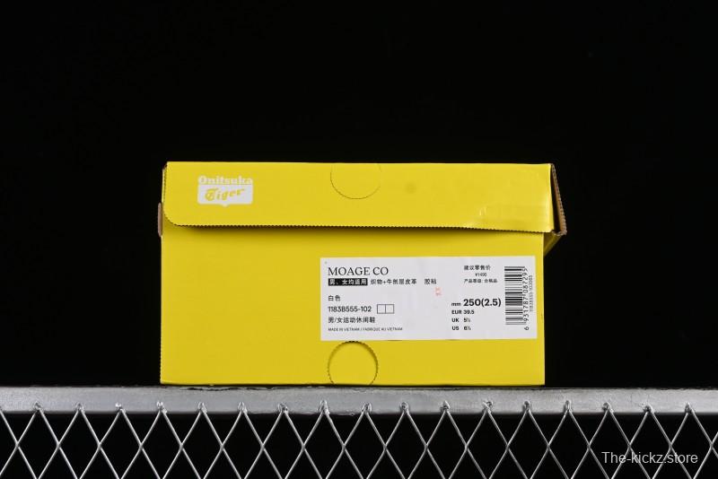 Onitsuka Tiger Moage Co Low-Top Running Shoes Comfortable Slip-Resistant Casual Sneakers - 1183B555-102