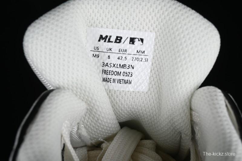 MLB Chunky Liner New York Yankees Hook & Loop Lightweight Platform Sneakers with 6cm Height Increase - 3ASXLMB3N50BKS