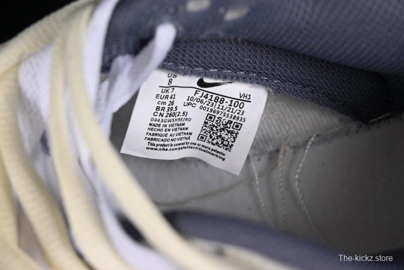 Nike Dunk Low SE Bubble Jellyfish Grey Island SB Strap Low-Top Casual Skate Shoes - FJ4188-100