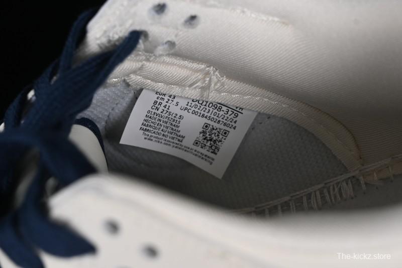 Stussy x Nike SB Dunk Low Anniversary Custom Sneakers with Blue Swoosh - DQ1098-379