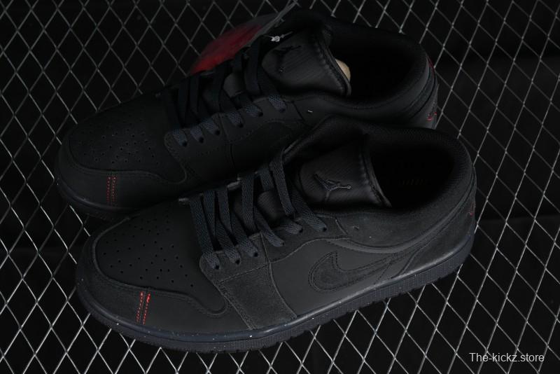 Nike Air Jordan 1 Low SE Craft "Dark Smoke Grey" Casual Sneakers - FD8635-001