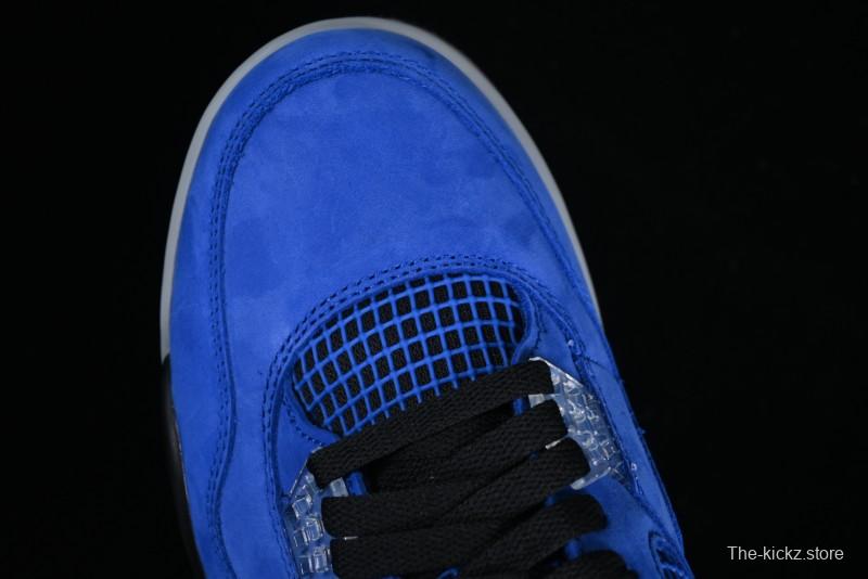 Nike Air Jordan 4 Retro Basketball Shoes with Premium Suede and Eminem Encore Design - AJ4