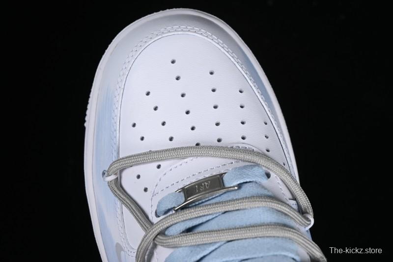 Nike Air Force 1 '07 Low Anime Theme Broken Swoosh Custom Spray Casual Sneakers - ZH0316-020