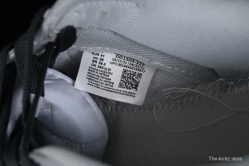 Nike Dunk Low SB Light Smoke Grey White Grey Casual Skate Shoes - DD1503-117