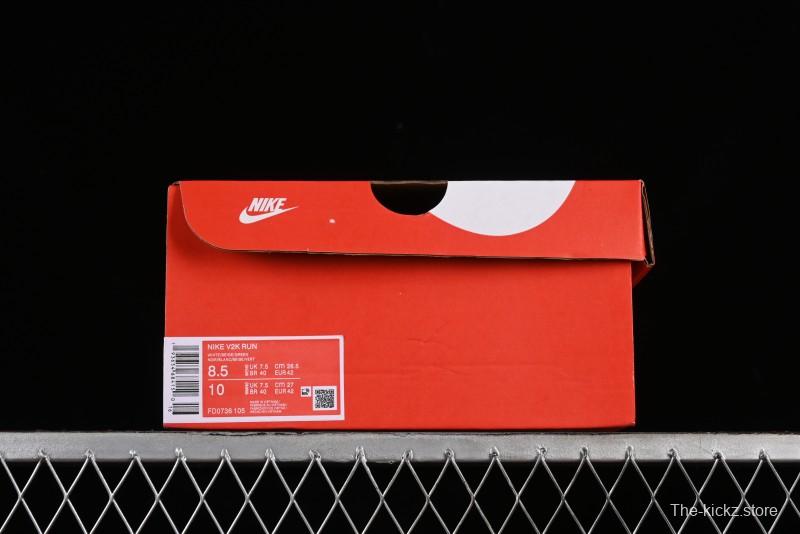 Nike Runtekk Run V2K Cushioned Low-Top Retro Running Shoes with Anti-Slip Design - FD0736-105