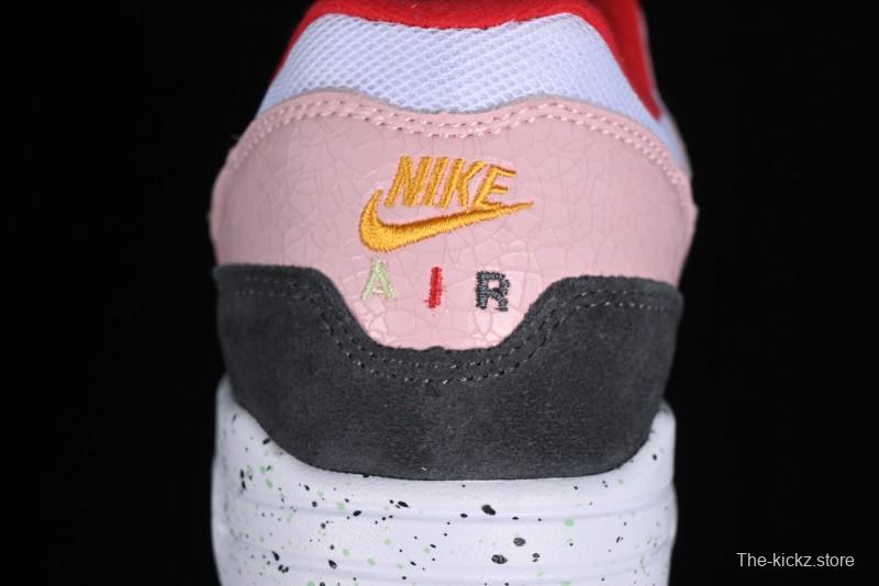 Nike Air Max 1 Retro Running Shoes with Half-Sole Air Cushion - FZ4133-640