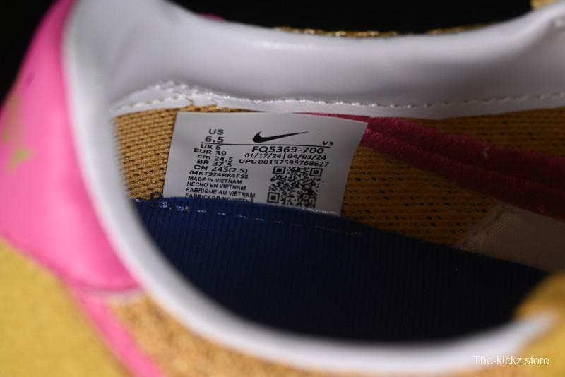 Stussy x Nike Roshe Run LD-1000 Comfortable Versatile Non-Slip Durable Waffle Low-Top Casual Running Shoes - FQ5369-700