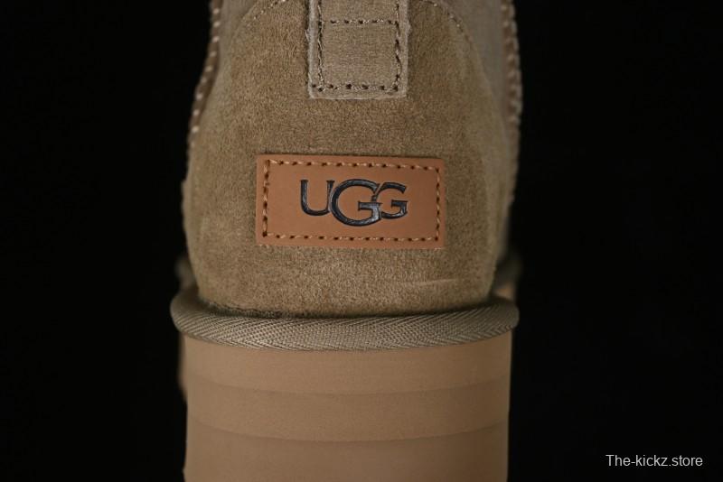 UGG Classic Ultra Mini Platform 3CM Wool Short Boots with TREADLITE Technology - 1135092