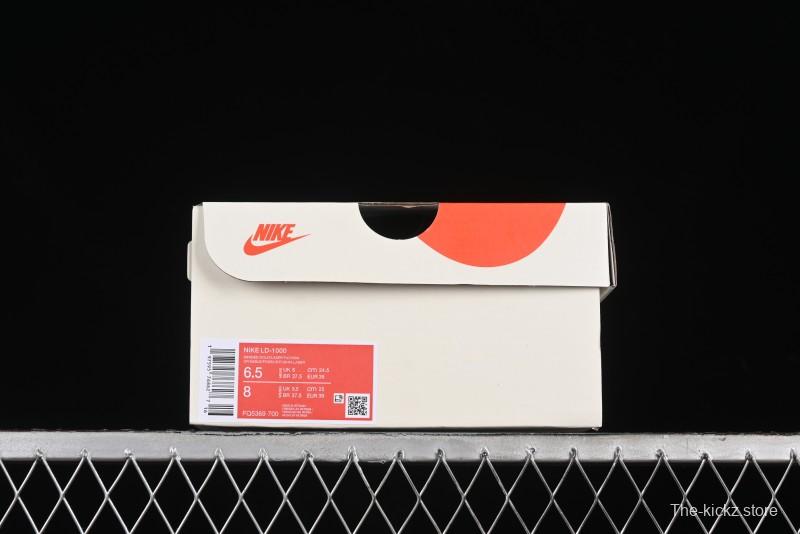 Stussy x Nike Roshe Run LD-1000 Comfortable Versatile Non-Slip Durable Waffle Low-Top Casual Running Shoes - FQ5369-700