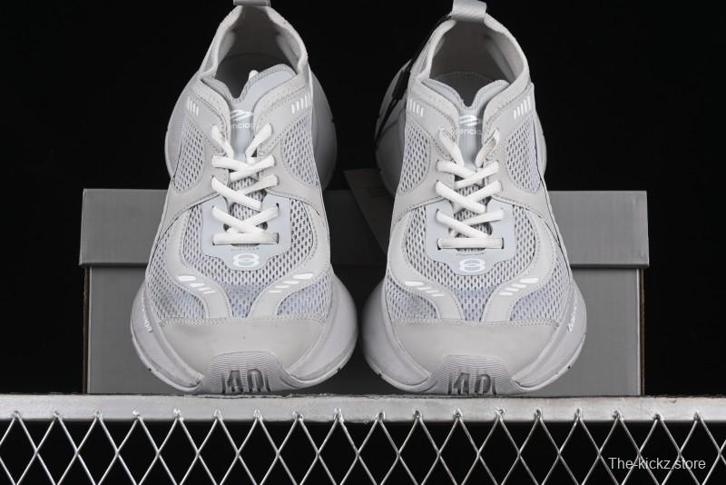 Balenciaga Circuit Lightweight Distressed Print Round-Toe Fashion Casual Shoes - WFLGY1010