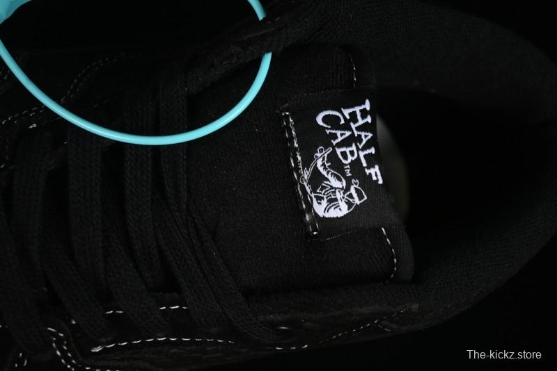 Vans Half Cab 33 DX Black Knight Anaheim Classic Retro Skate Shoes - VN0A5KX6BKA
