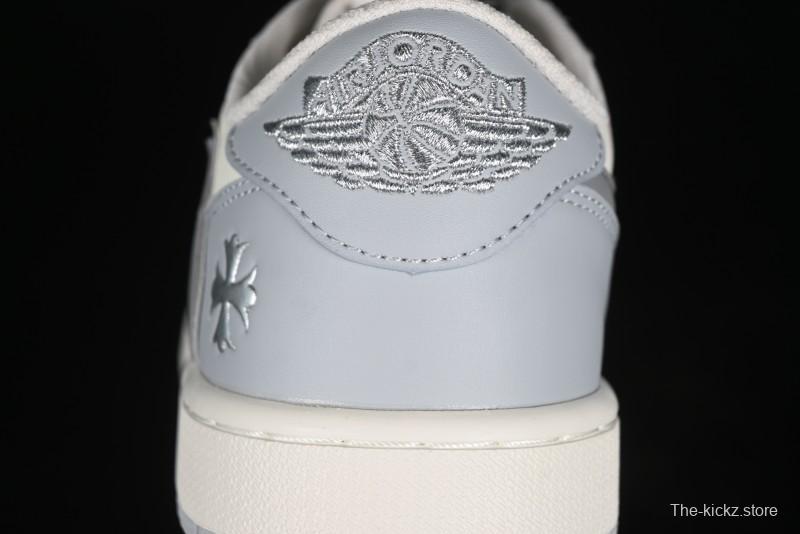 Nike Travis Scott x Fragment Design x Air Jordan 1 Low OG SP AJ1 Retro Sneakers - DM7866-016