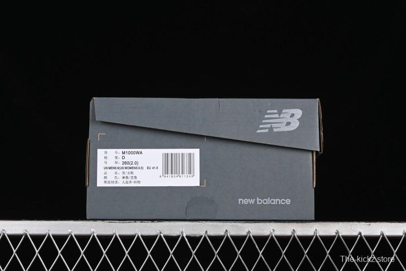 New Balance 1000 Series Retro Dad Style Low-Top Casual Running Shoes - M1000WA