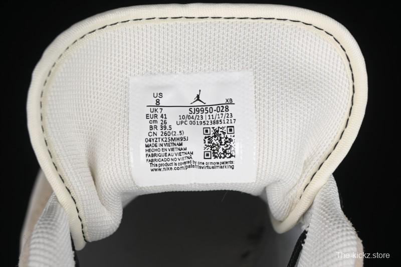 Nike Air Jordan 1 Low AJ1 The North Face Collaboration - Beige Coffee Retro Basketball Shoes - SJ9950-028