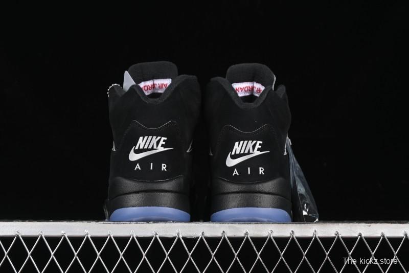 Nike Air Jordan 5 Retro Black Metallic Reimagined Basketball Shoes - HF3975-001