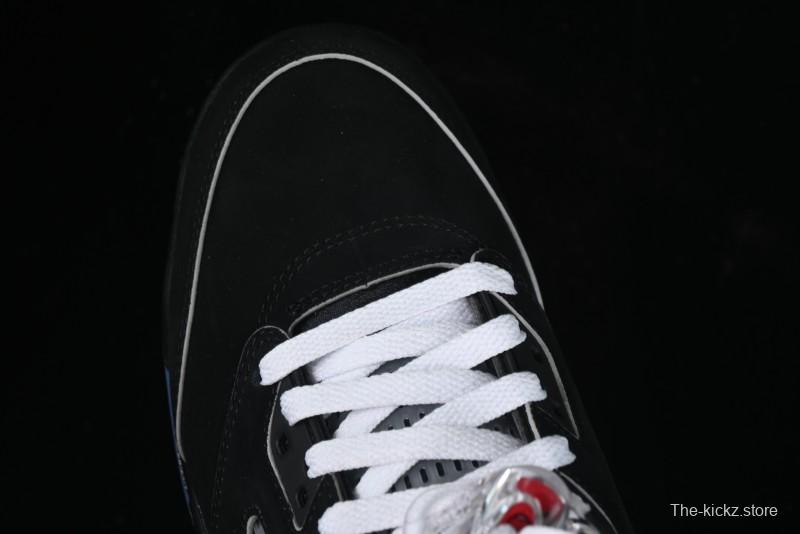 Nike Air Jordan 5 Retro Black Metallic Reimagined Basketball Shoes - HF3975-001