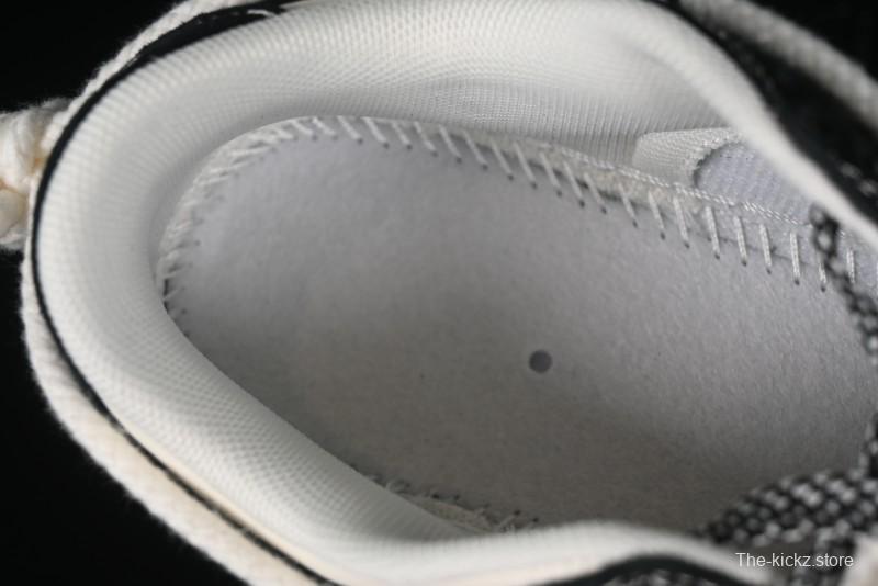 Nike SB Dunk Low Violent Bear Series - Lace-Up Beige with Black Swoosh Anniversary High-End Customized Low-Top Casual Skate Shoes - SJ2068-290