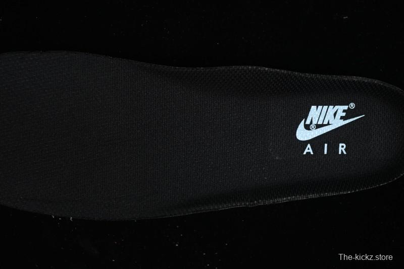 Nike Air Force 1 '07 Low Stussy Collaboration - Black Tiffany Low-Top Casual Sneakers - KK1988-008