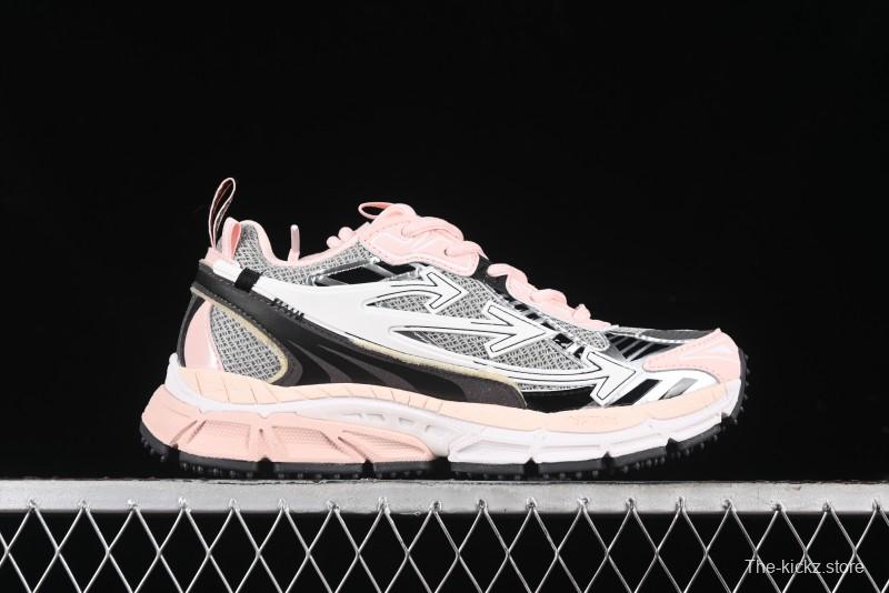 Off-White Be Right Low-Top Lifestyle Sneakers in White Pink - X.E5