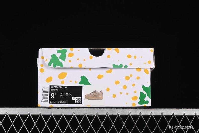 Nike Air Force 1 '07 Low Deconstructed Maize Casual Sneakers - CJ9197-102