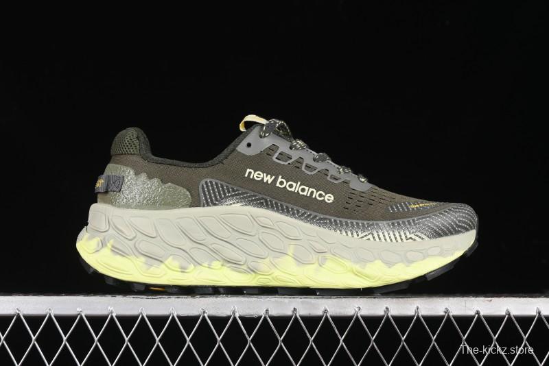 New Balance Fresh Foam X More V3TDS Low-Top Running Shoes with Durable Slip-Resistant Outsole - MTMORCA3