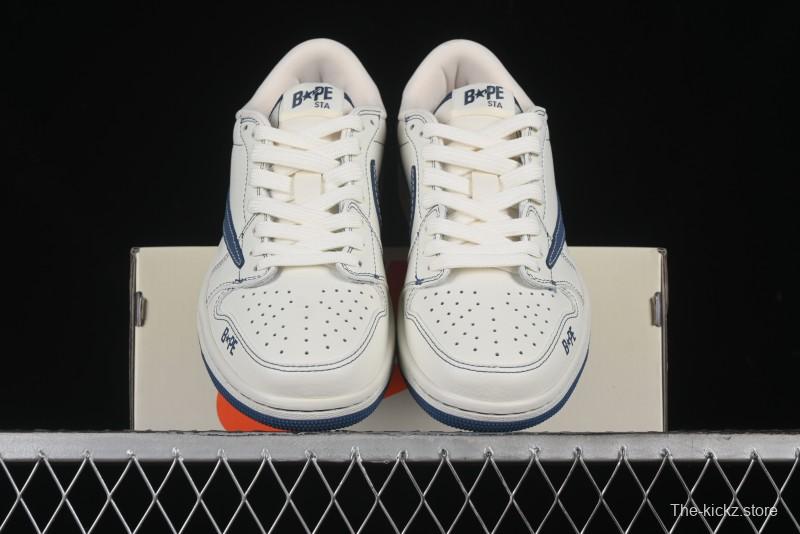 Nike Travis Scott x Fragment Design x Air Jordan 1 Low OG SP AJ1 Bape Collaboration - CH6336-008