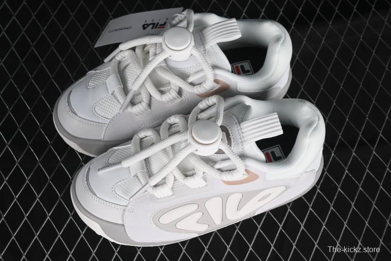 Fila Kids Non-Slip Wear-Resistant Thick Sole Casual Running Shoes - K15B431307FGB