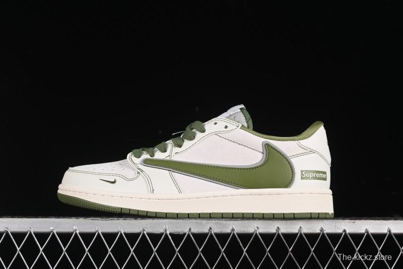 Nike Travis Scott x Fragment Design x Air Jordan 1 Low OG SP AJ1 Supreme Collaboration - XZ2268-002