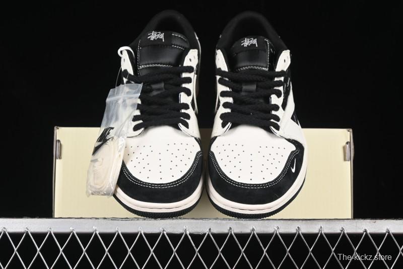 Nike Travis Scott x Fragment Design x Air Jordan 1 Low OG SP Sneakers - SJ2068-128