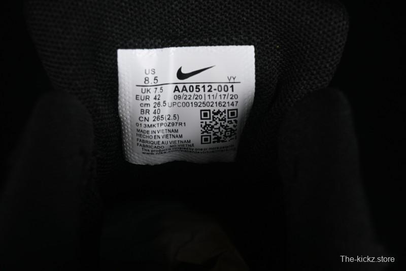 Nike Air Max 1 Retro Running Shoes with Half-Sole Air Cushion - AA0512-001