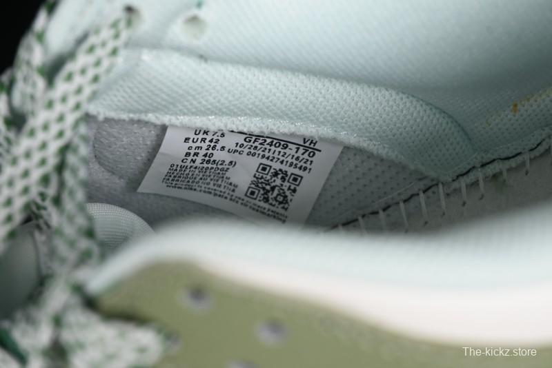 Nike SB Dunk Low Saint Laurent Series - White Green Swoosh Anniversary High-End Custom Low-Top Casual Sneakers - GF2409-170