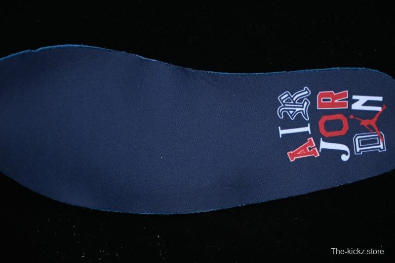 Nike Air Jordan 1 Low AJ1 Navy Blue Silk Casual Sneakers - FZ8778-044