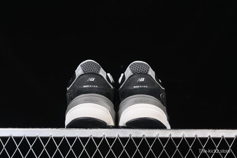 New Balance 990 Series Premium Retro Running Shoes with Carbon Fiber Midsole - M990BK6