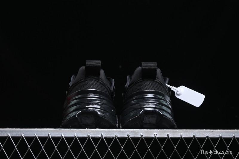 Nike Runtekk V2K Low-Top Retro Running Shoes with Cushlon Foam and Distressed Midsole - HQ1582-001