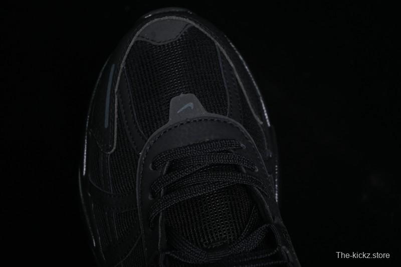 Nike Runtekk V2K Low-Top Retro Running Shoes with Cushlon Foam and Distressed Midsole - HQ1582-001