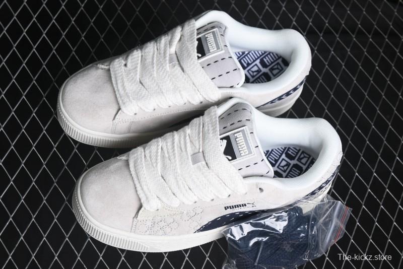 Puma Suede XL Retro Casual Sneakers with Premium Pigskin Upper - 395777-02