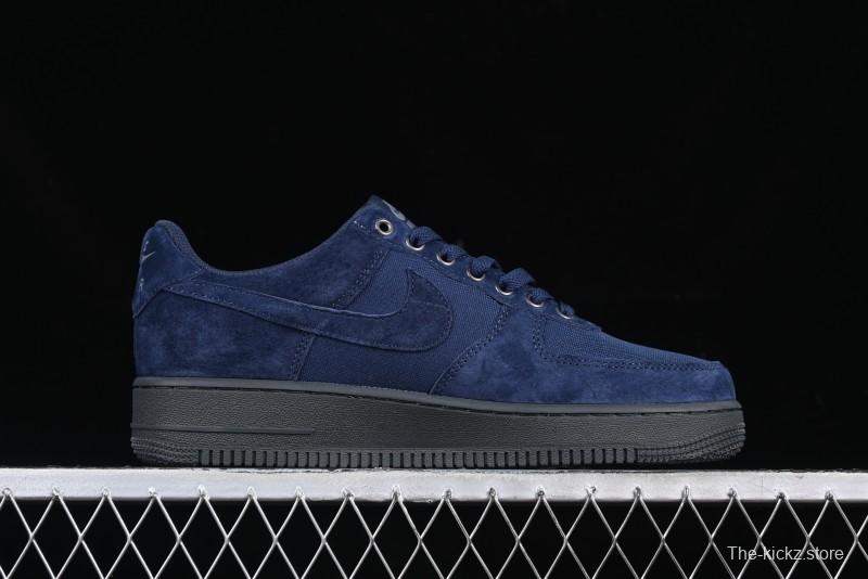 Nike Air Force 1 '07 Low Casual Sneakers in Light Blue with Full-Length Air Cushion - HQ3822-400