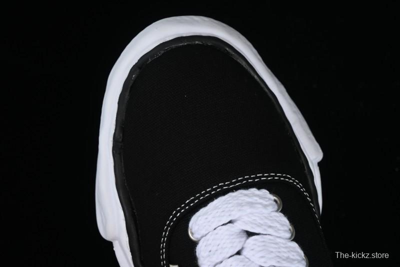 Wayne Original Sole Leather Low Sneaker with Deconstructed Ice Cream Sole - W.E5